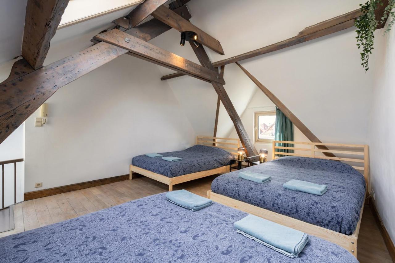 דירות Tempel Triplex & Duplex At Historic Heart Of אנטוורפן מראה חיצוני תמונה
