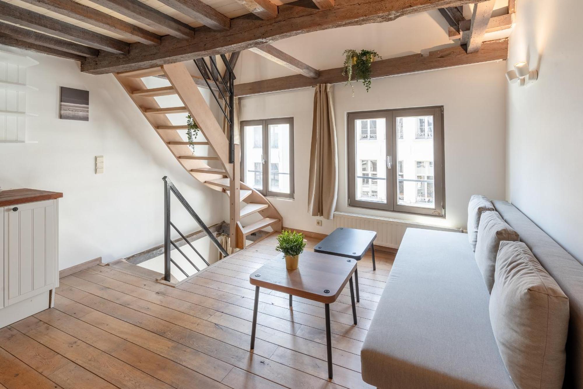 דירות Tempel Triplex & Duplex At Historic Heart Of אנטוורפן מראה חיצוני תמונה